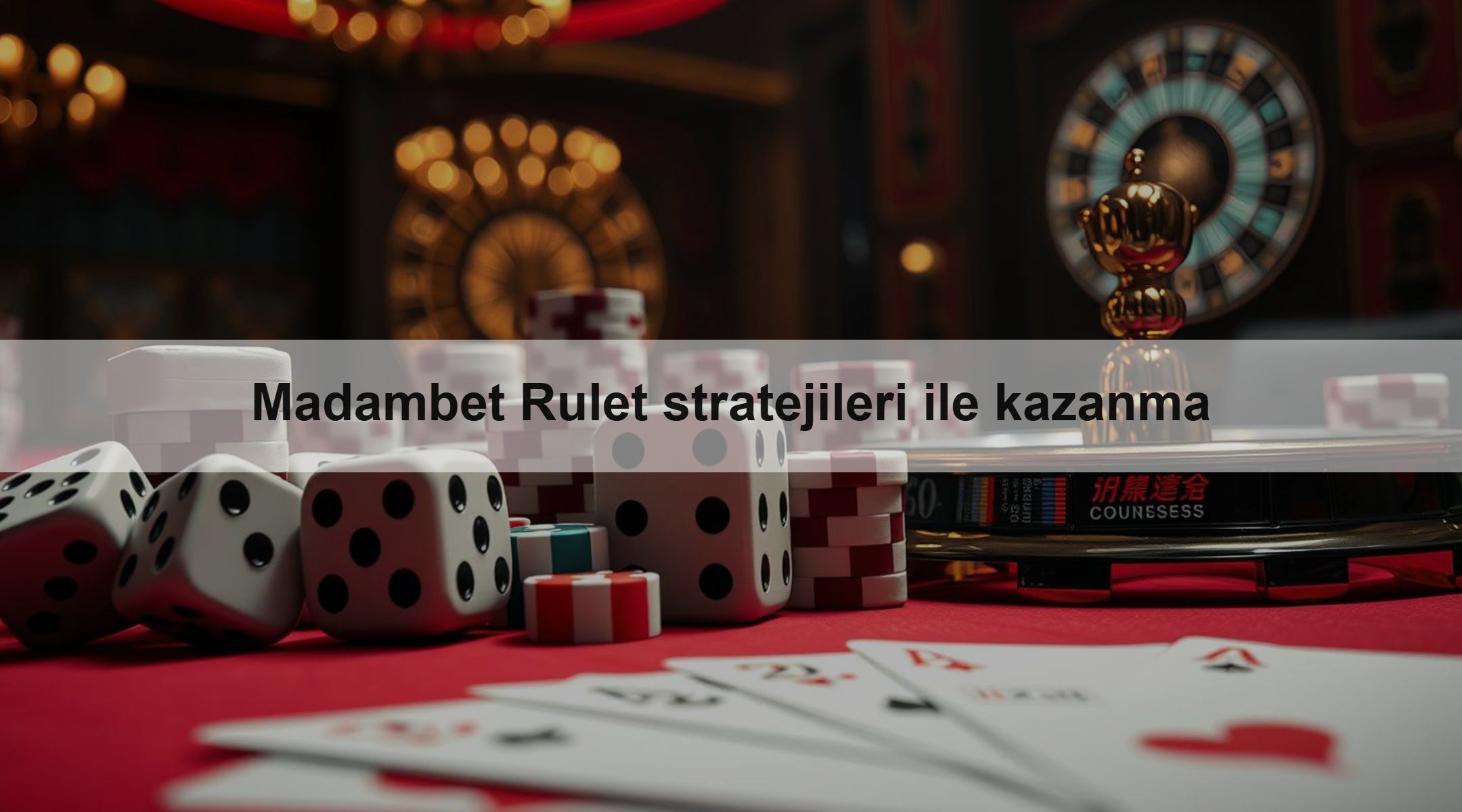 Madambet Rulet stratejileri ile kazanma