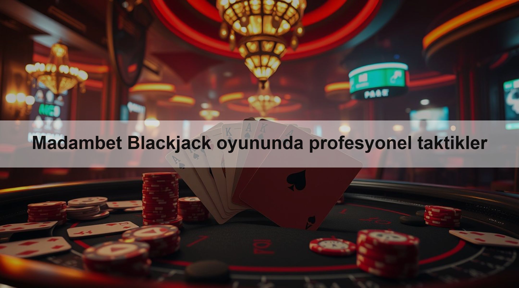 Madambet Blackjack oyununda profesyonel taktikler