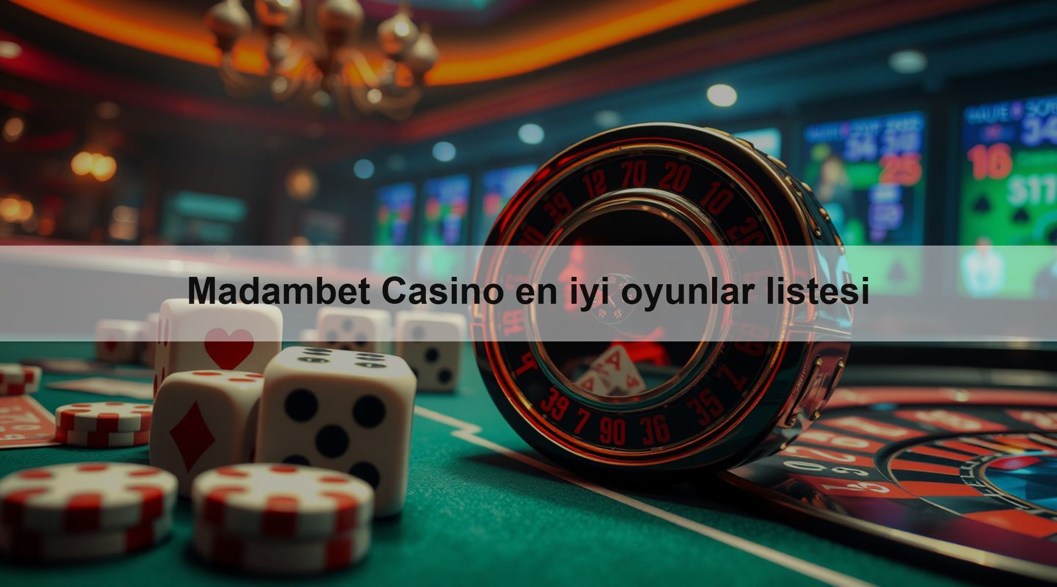 Madambet Casino en iyi oyunlar listesi